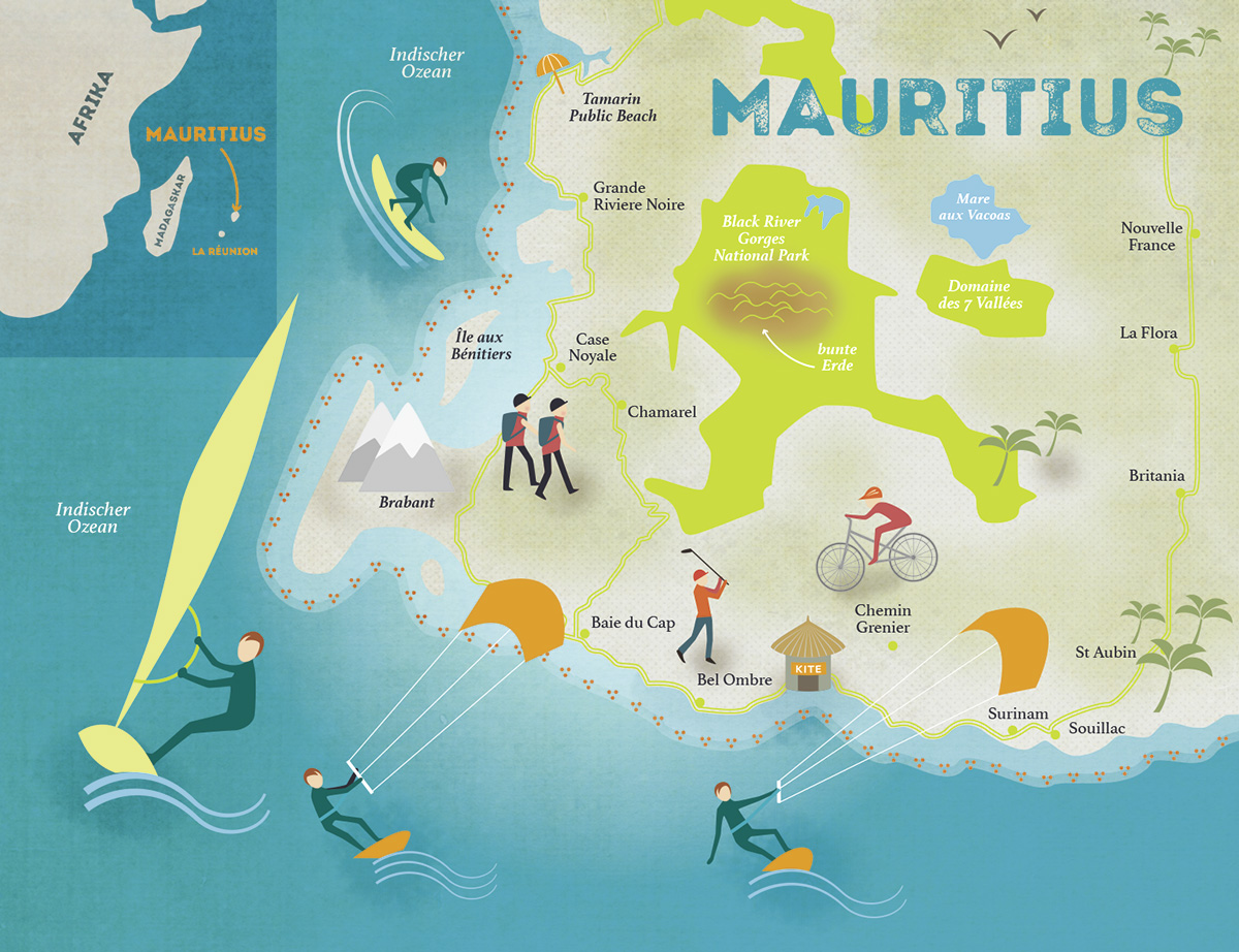 Mauritius-Map