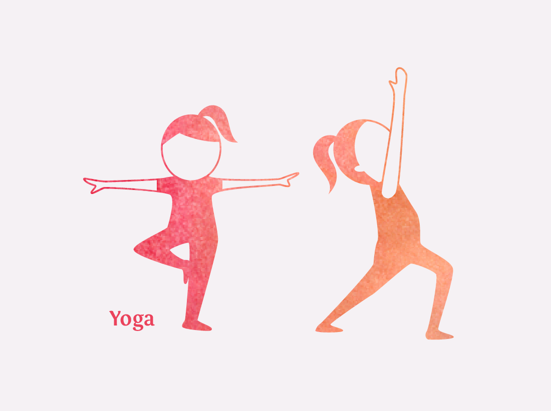 infografik yoga