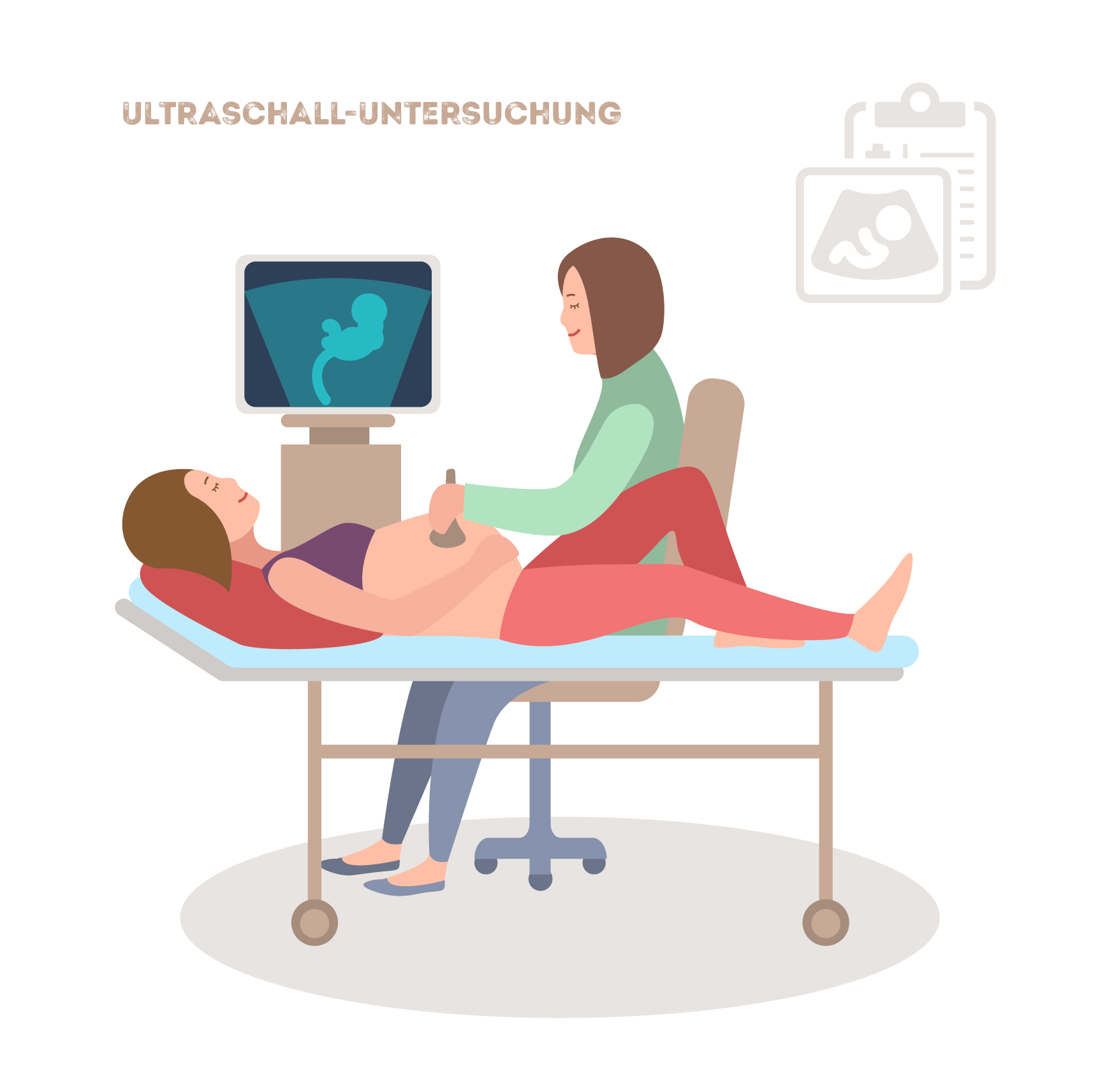 Schwanger-Ultraschall